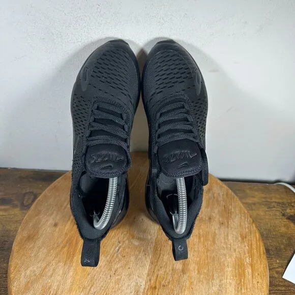 Nike Air Max 270 Black Shoe Sneakers Women's Size‎ 7.5 BQ5776-001