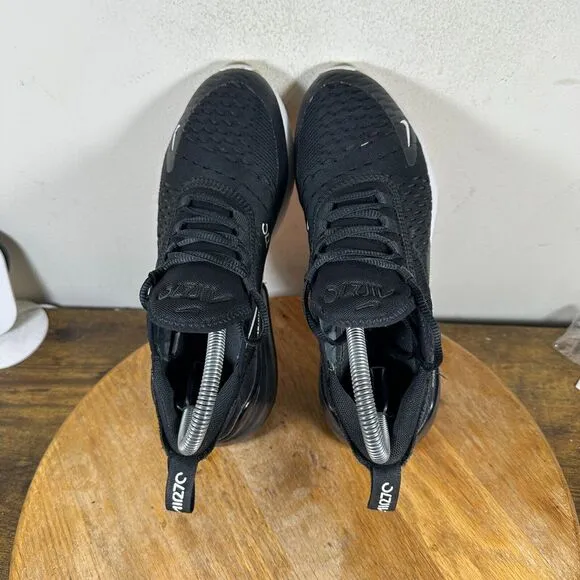 Nike Air Max 270 Black White Women's Size 6 Shoes Sneakers 943345-001