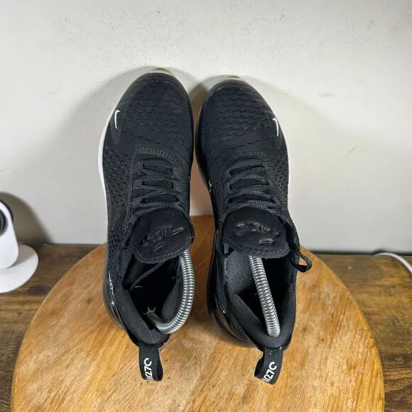 Nike Air Max 270 Black White Women's Size‎ 7 Shoes Sneakers 943345-001