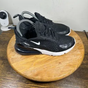 Nike Air Max 270 Black White Women's Size 7 Shoes Sneakers 943345-001