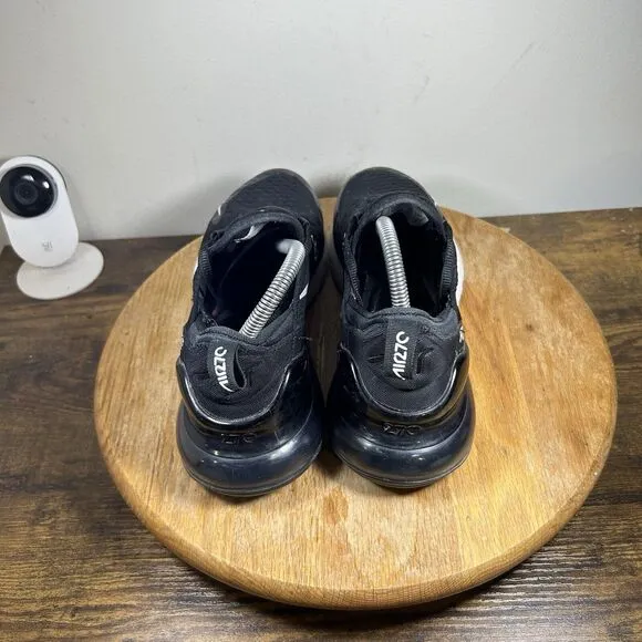 Nike Air Max 270‎ Black White Women's Size 9.5 Shoes Sneakers AH6789-001