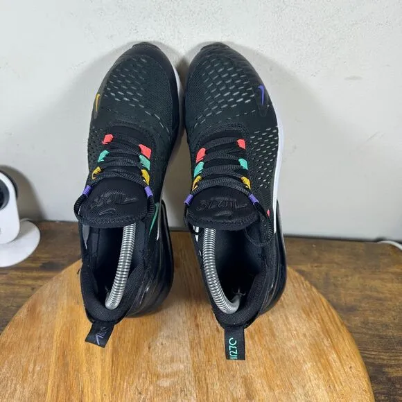 Nike Air Max 270 Game‎ Change Women's Size 7.5 Black Shoe Sneakers CJ6960-001
