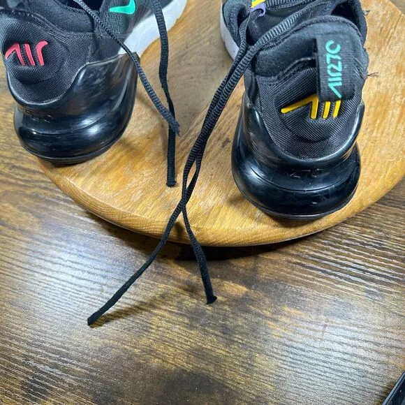 Nike Air Max 270 Game‎ Change Women's Size 7.5 Black Shoe Sneakers CJ6960-001
