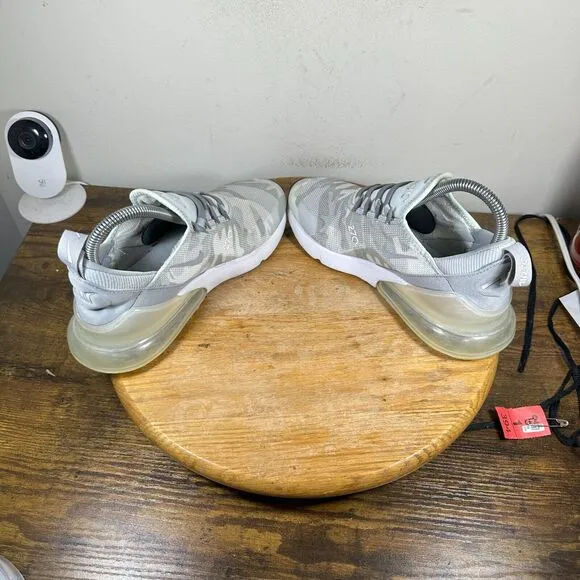 Nike‎ Air Max 270 Grey Camo Women's Size 6.5 Shoes Sneakers AR0499-004