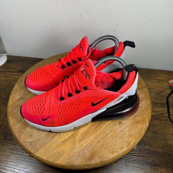 Nike Air Max 270 GS Red Orbit Shoe Sneakers Women's Size 7.5 CI5634-600