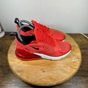 Nike Air Max 270‎ Habanero Red Black Women's Size 6.5 Shoe Sneakers 943345-600