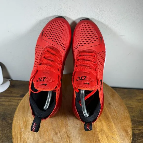 Nike Air Max 270 Habanero Red Men's Size 9.5 Shoe Sneakers AH8050-601