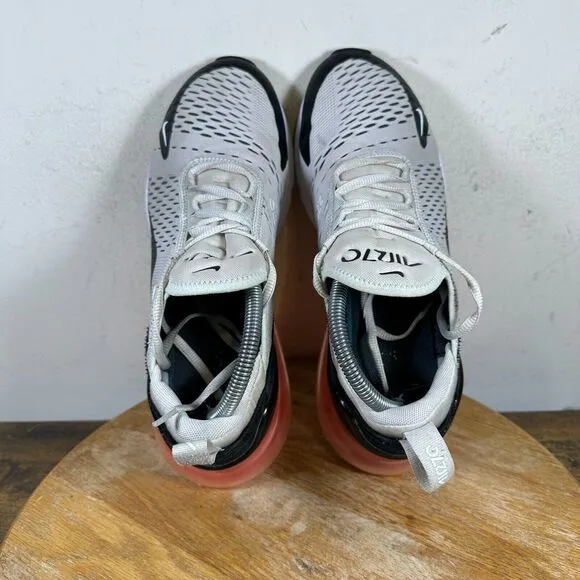 Nike Air Max 270‎ Light Bone Hot Punch AH8050-003 Shoe Sneakers Men's Size 8.5