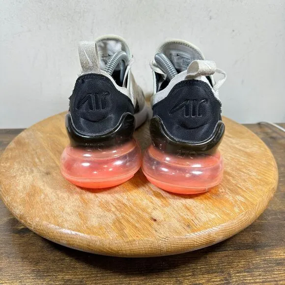 Nike Air Max 270‎ Light Bone Hot Punch AH8050-003 Shoe Sneakers Men's Size 8.5