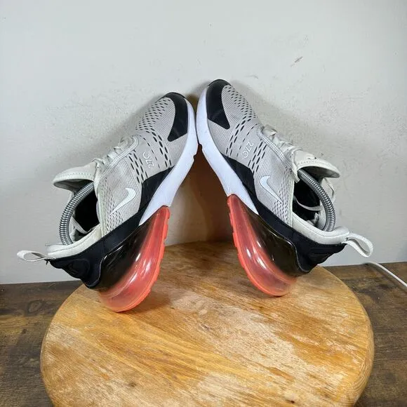 Nike Air Max 270‎ Light Bone Hot Punch AH8050-003 Shoe Sneakers Men's Size 8.5