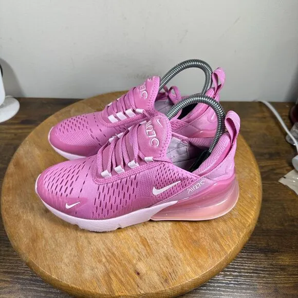 Nike Air Max 270 Magic Pink Foam Shoe Sneakers Women's‎ Size 5.5 HQ1553-646