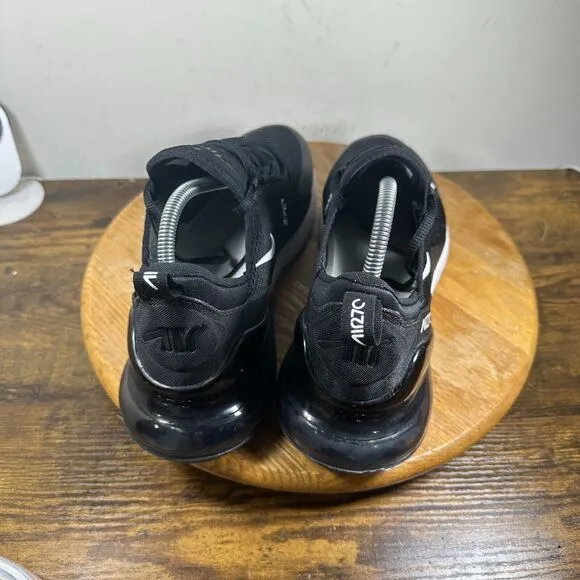 Nike Air Max 270 Men's Size 11.5 Black White‎ Shoe Sneakers AH8050-002