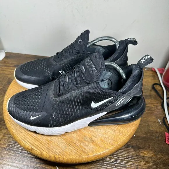 Nike‎ Air Max 270 Men's Size 11.5 Black White Shoe Sneakers AH8050-002