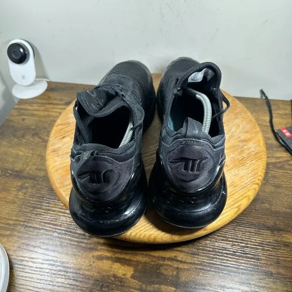 Nike Air Max 270 Mens Size 14 Triple Black Shoes Sneakers AH8050-005