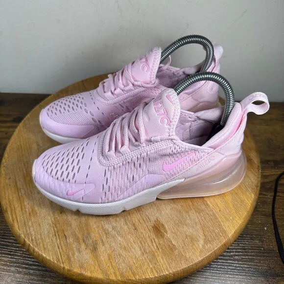 Nike Air Max 270 Pink Foam Women's Size 6.5 Shoe Sneakers AH6789-605