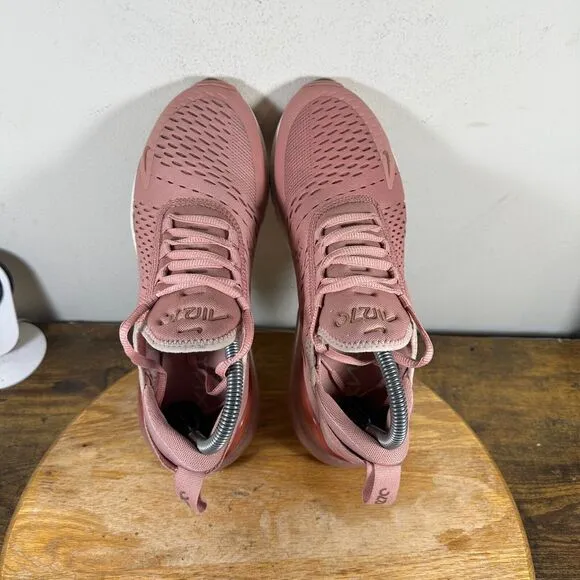 Nike Air Max 270 Rust Pink Red Bronze Shoe Sneakers Women's Size 8.5‎ BQ0969-600