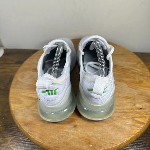 Nike Air Max 270 Swoosh Pack White Shoe Sneakers Women's Size 6 DM9474-100