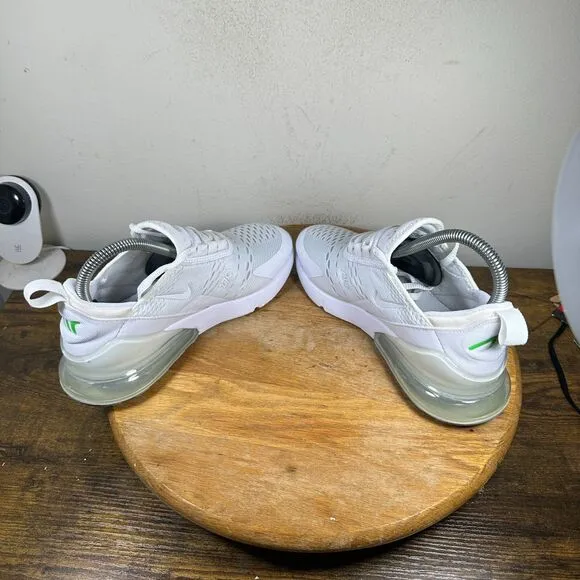 Nike Air Max 270 Swoosh Pack White Shoe Sneakers Women's Size 6 DM9474-100