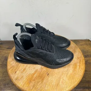 Nike Air Max‎ 270 Triple Black Women's Size 7.5 Shoe Sneakers BQ5776-001