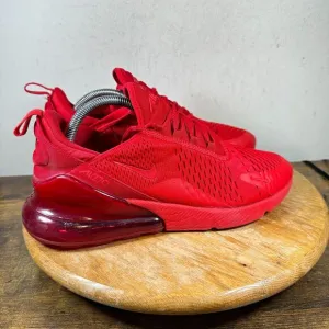 Nike Air Max 270 Varsity Red‎ Men's Size 10 CV7544-600 Shoe Sneakers