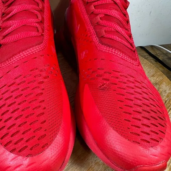 Nike Air Max 270 Varsity Red‎ Men's Size 10 CV7544-600 Shoe Sneakers