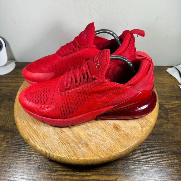 Nike Air Max 270 Varsity Red Men's Size 11 Shoe Sneakers CV7544-600