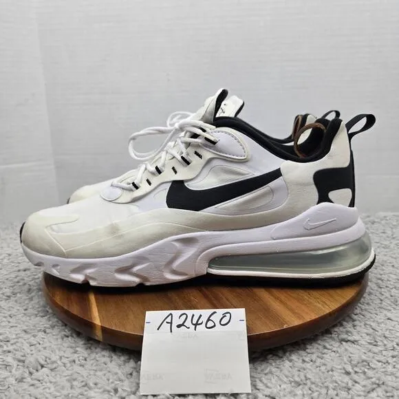 Nike Air Max 270 White Black Athletic Casual Daily Sneakers Mens 14 CT1264-102
