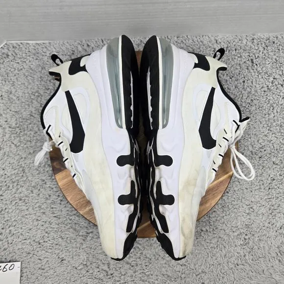 Nike Air Max 270 White Black Athletic Casual Daily Sneakers Mens 14 CT1264-102