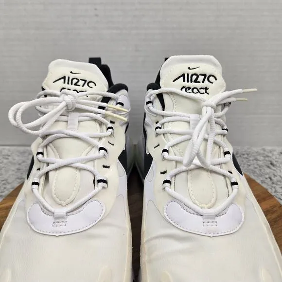 Nike Air Max 270 White Black Athletic Casual Daily Sneakers Mens 14 CT1264-102
