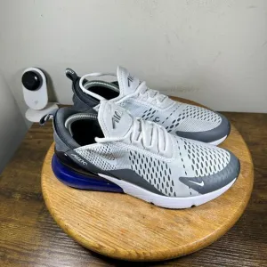 Nike Air Max 270 White Persian Violet Shoes Sneakers Men's Size 9 AH8050-107