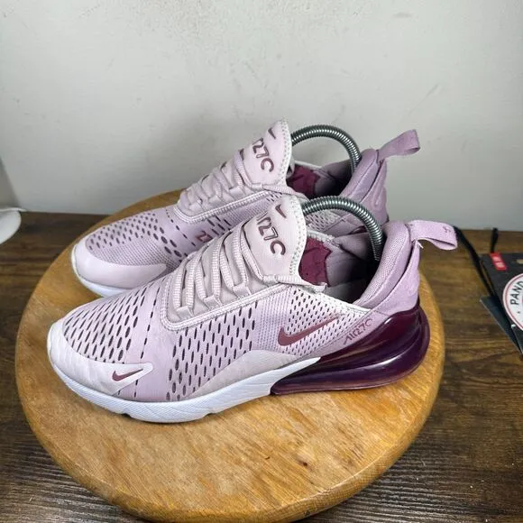 Nike Air Max 270 White Soft Pink Women's Size 10 Shoes Sneakers AH6789-601