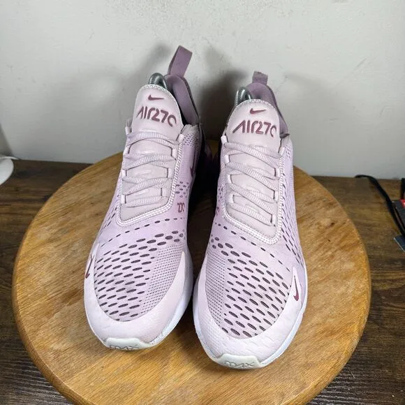 Nike Air Max 270 White Soft Pink Women's Size 10 Shoes Sneakers AH6789-601