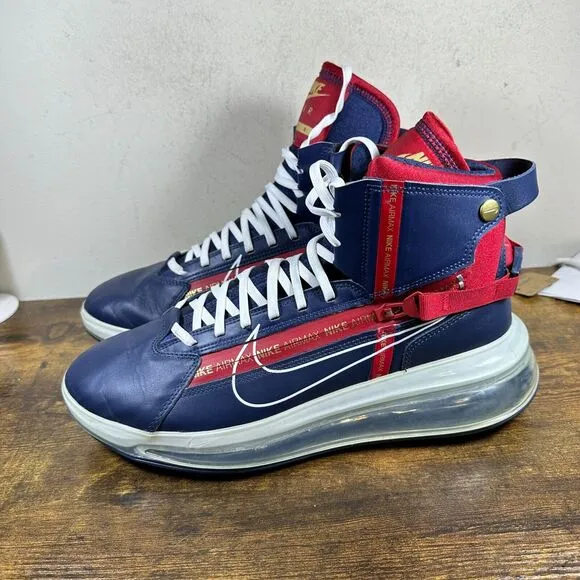 Nike Air Max‎ 720 Saturn Olympic Navy AO2110-400 Shoe Sneakers Men's Size 10.5