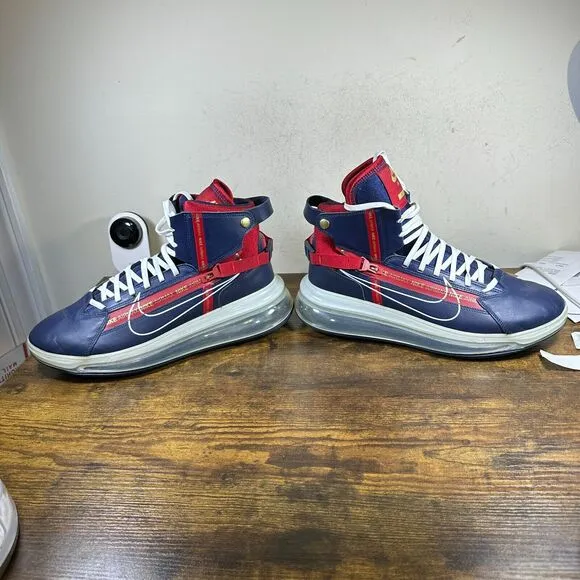 Nike Air Max‎ 720 Saturn Olympic Navy AO2110-400 Shoe Sneakers Men's Size 10.5