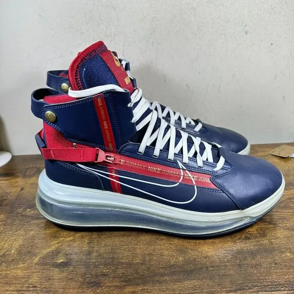 Nike Air Max‎ 720 Saturn Olympic Navy AO2110-400 Shoe Sneakers Men's Size 10.5