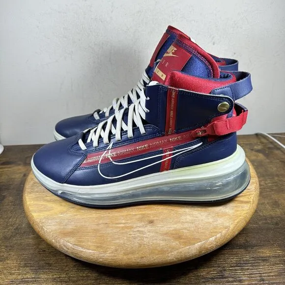 Nike Air Max 720 Saturn Olympic Navy AO2110-400 Shoe Sneakers Men's‎ Size 9.5