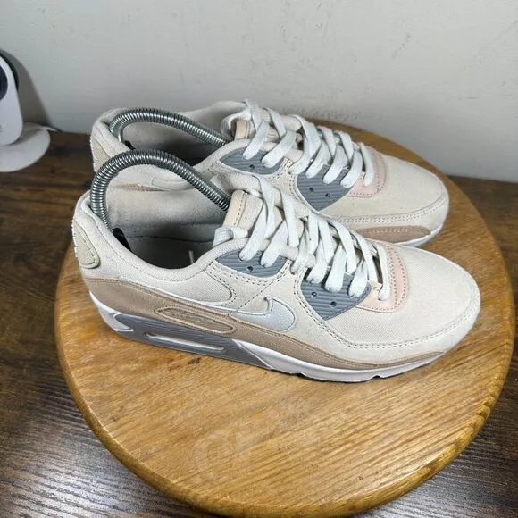 Nike Air Max 90 Premium Sanddrift Shoe Sneakers Men's Size 8 DA1641-201