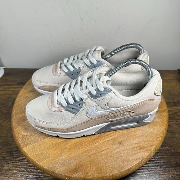 Nike Air Max 90 Premium Sanddrift Shoe Sneakers Men's Size 8 DA1641-201