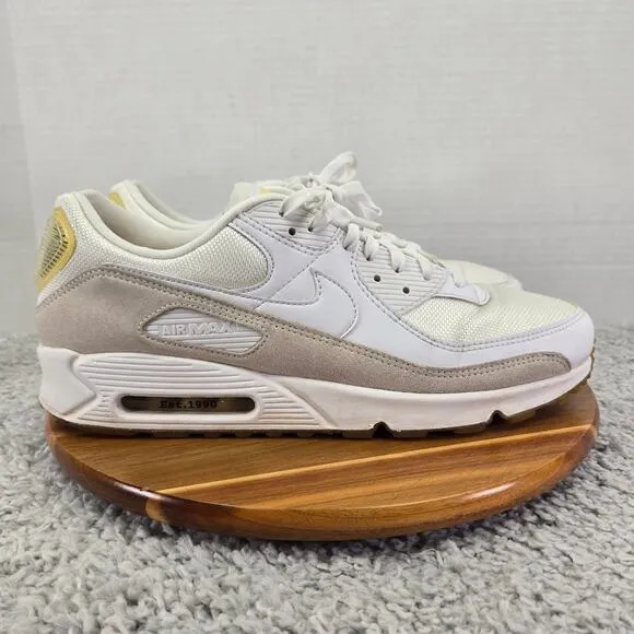 Nike Air Max 90 SE Marion Frank Rudy Summit White Sneakers Mens 13 DV1734-100