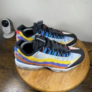 Nike Air Max 95 BHM Black History Month Mens Size 10.5 Shoes Sneakers CT7435-901