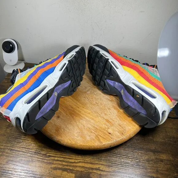 Nike Air Max 95 BHM Black History Month Mens Size 10.5 Shoes Sneakers CT7435-901