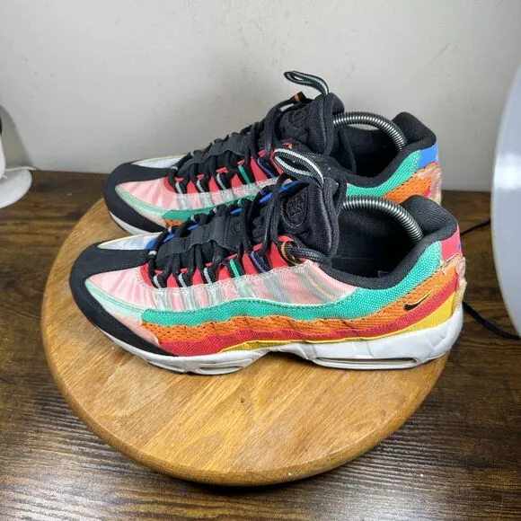 Nike Air Max 95 BHM Black History Month Mens Size 10.5 Shoes Sneakers CT7435-901