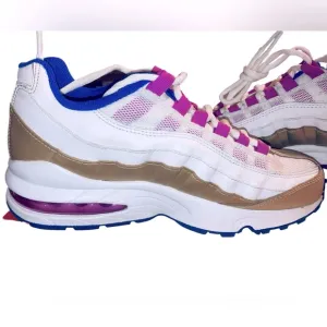 Nike Air Max 95 LE GS Peanut Butter Jelly Sneakers 310830-120 Youth 5.5Y