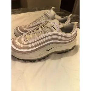 Nike Air Max 97 Shoes Women's Size 10 White &quot;Pink Cream‎ Summit&quot; DA9325-100