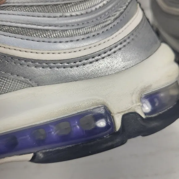 Nike Air Max 97  Sneakers Men Size 8.5 Silver DJ0717-001