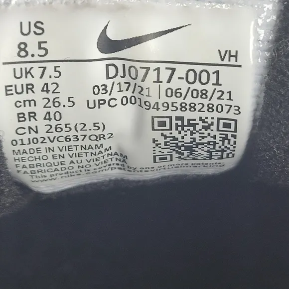 Nike Air Max 97  Sneakers Men Size 8.5 Silver DJ0717-001