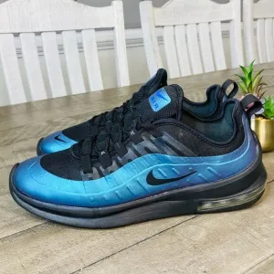 Nike Air Max Axis Black &amp; Blue Running Shoes Sneakers Men's Size 10