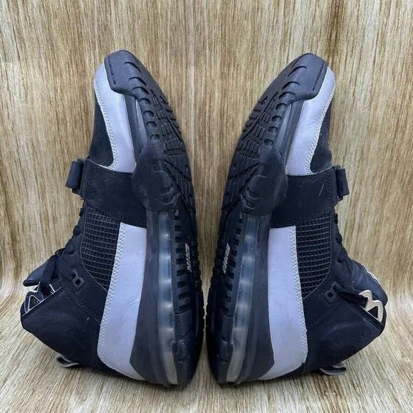 Nike Air Max Bo Jax Men's Size 11.5 Black‎ Raiders Sneakers Shoes 654478-001