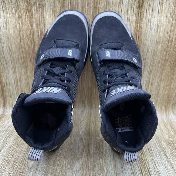 Nike Air Max Bo Jax Men's Size 11.5 Black‎ Raiders Sneakers Shoes 654478-001