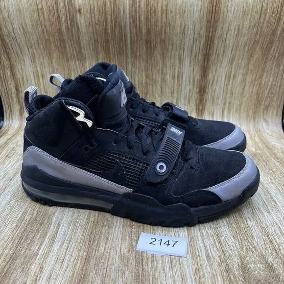 Nike Air Max Bo Jax Men's Size 11.5 Black‎ Raiders Sneakers Shoes 654478-001